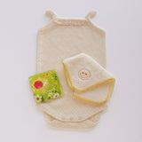 yuga ベビーキャミソール＋ハンカチの箱入り２点セット