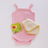 yuga ベビーキャミソール＋ハンカチの箱入り２点セット