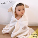 kontex フード付きバスタオル＋ハンカチの箱入り2点セット／フラッフィー／メーカー取り寄せ（1週間以内に入荷）