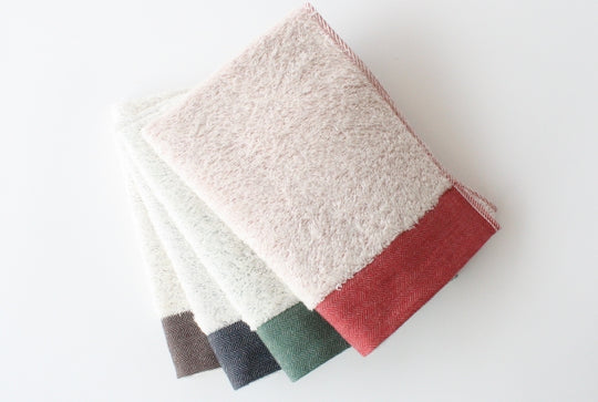 kontex ゲストタオル／ヘリンボーン