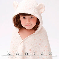 kontex フード付きバスタオル／ミュール／メーカー取り寄せ（1週間以内に入荷）