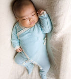 yuga 足つきガーゼロンパース