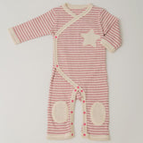 yuga ボーダー・ロンパース