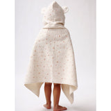 kontex フード付きバスタオル＋スタイ+ハンカチの箱入り3点セット／ミュール／メーカー取り寄せ（1週間以内に入荷）