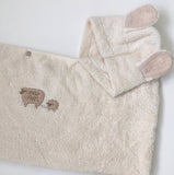 kontex フード付きバスタオル／フラッフィー／メーカー取り寄せ（1週間以内に入荷）