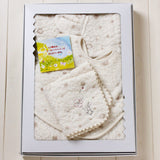 kontex フード付きバスタオル＋スタイ+ハンカチの箱入り3点セット／ミュール／メーカー取り寄せ（1週間以内に入荷）